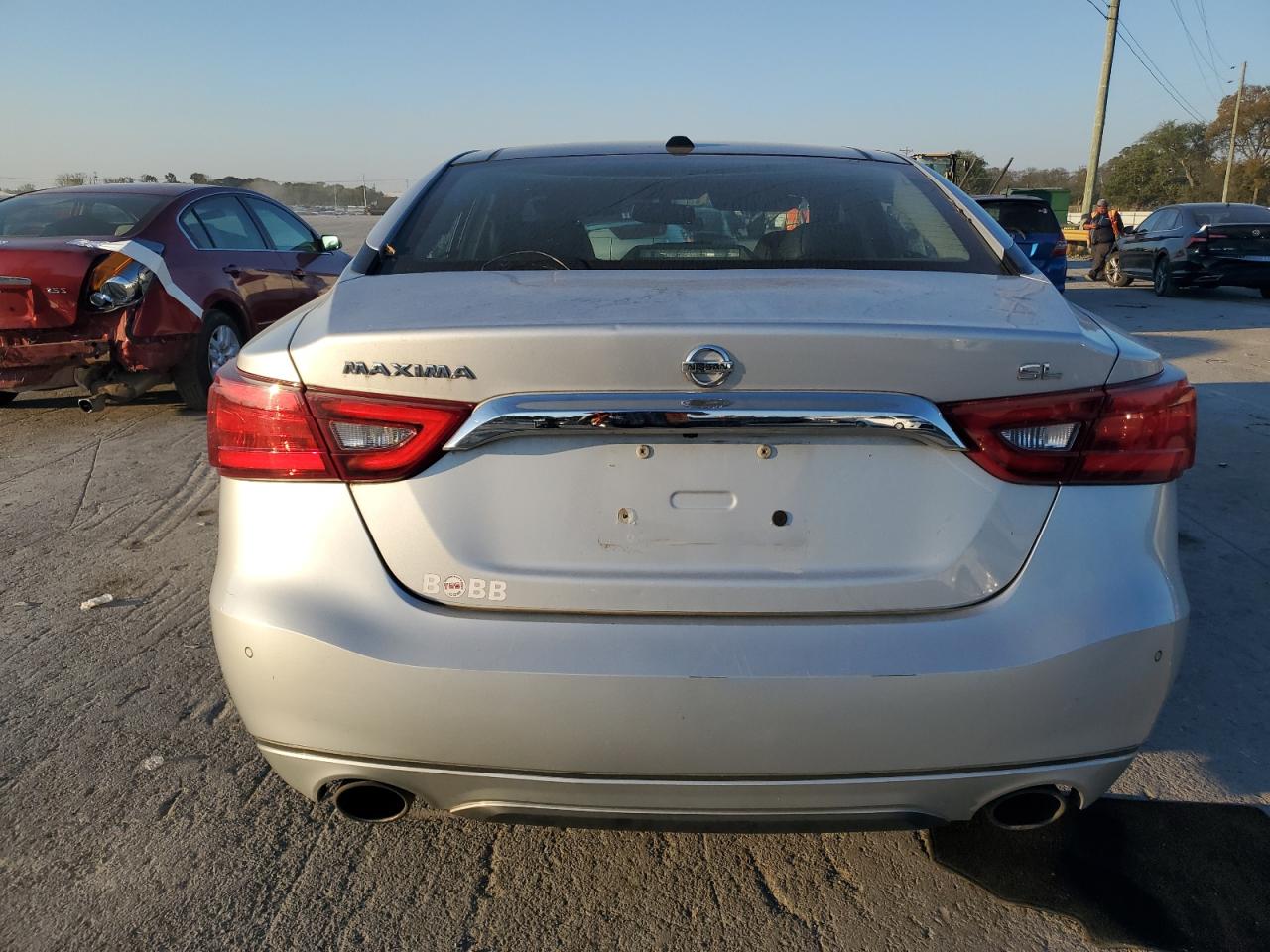 2018 Nissan Maxima VIN 1N4AA6AP0JC384559 Copart auction photo, front end damage thumbnail 6