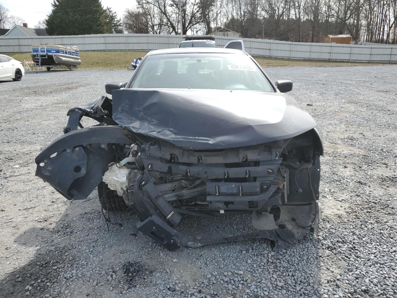 2012 Ford Fusion VIN 3FAHP0JGXCR222534 Copart auction photo, front end damage thumbnail 5