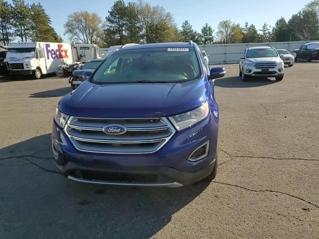 2015 Ford Edge VIN 2FMTK4J96FBC10746 Copart auction photo, front end damage thumbnail 12