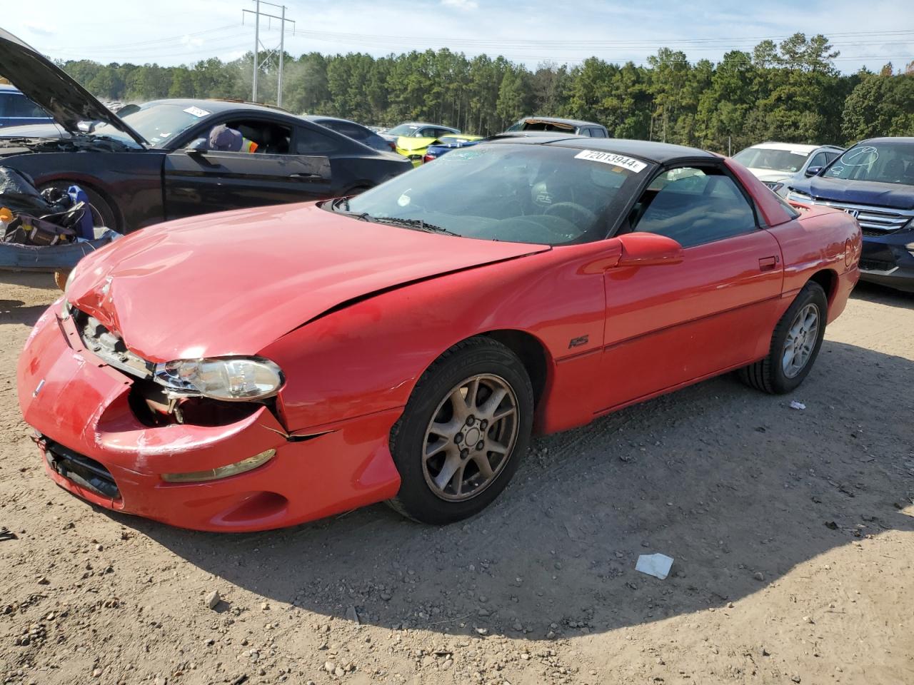 2002 Chevrolet Camaro VIN 2G1FP22KX22149042