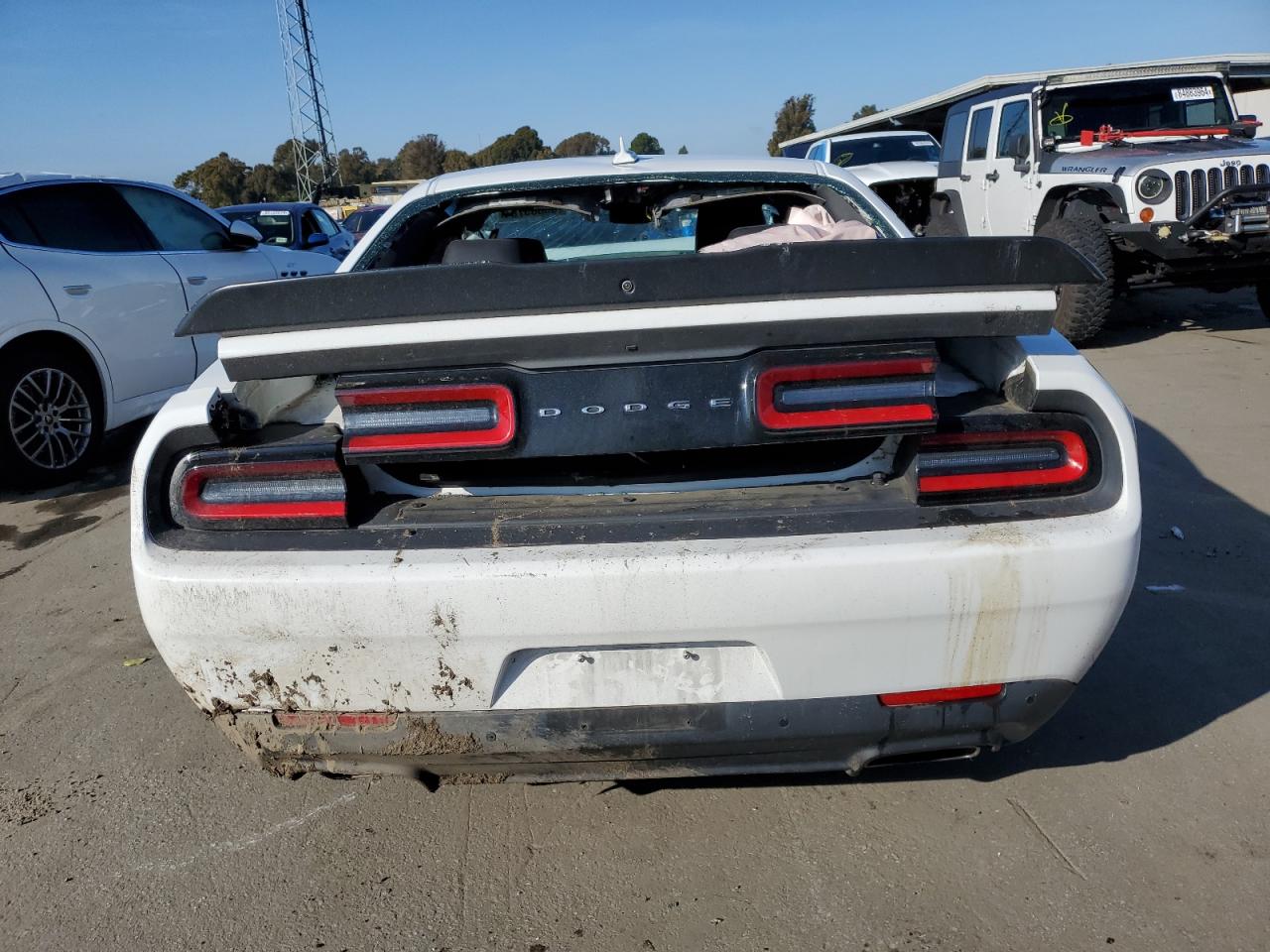 2017 Dodge Challenger VIN 2C3CDZFJ5HH583201 Copart auction photo, all over damage thumbnail 6