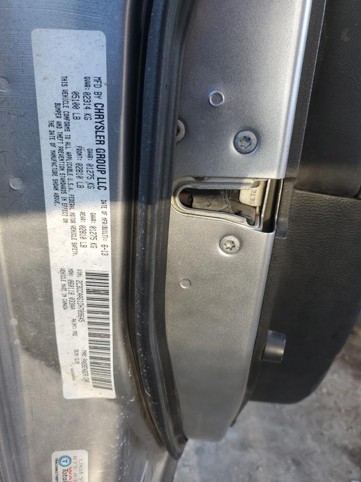 2013 Chrysler 300 VIN 2C3CCAAG1DH709645 Copart auction photo, front end / frame damage damage thumbnail 12