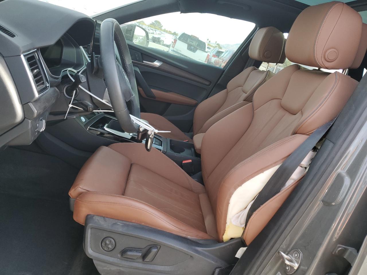 2023 Audi Q5 VIN WA1G2AFYXP2107092 Copart auction photo, side damage thumbnail 7