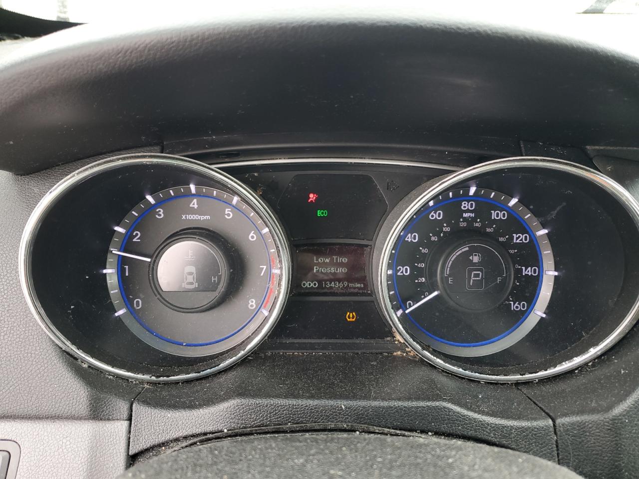 2014 Hyundai Sonata VIN 5NPEB4AC4EH862972 Copart auction photo, front end / rear end damage thumbnail 9