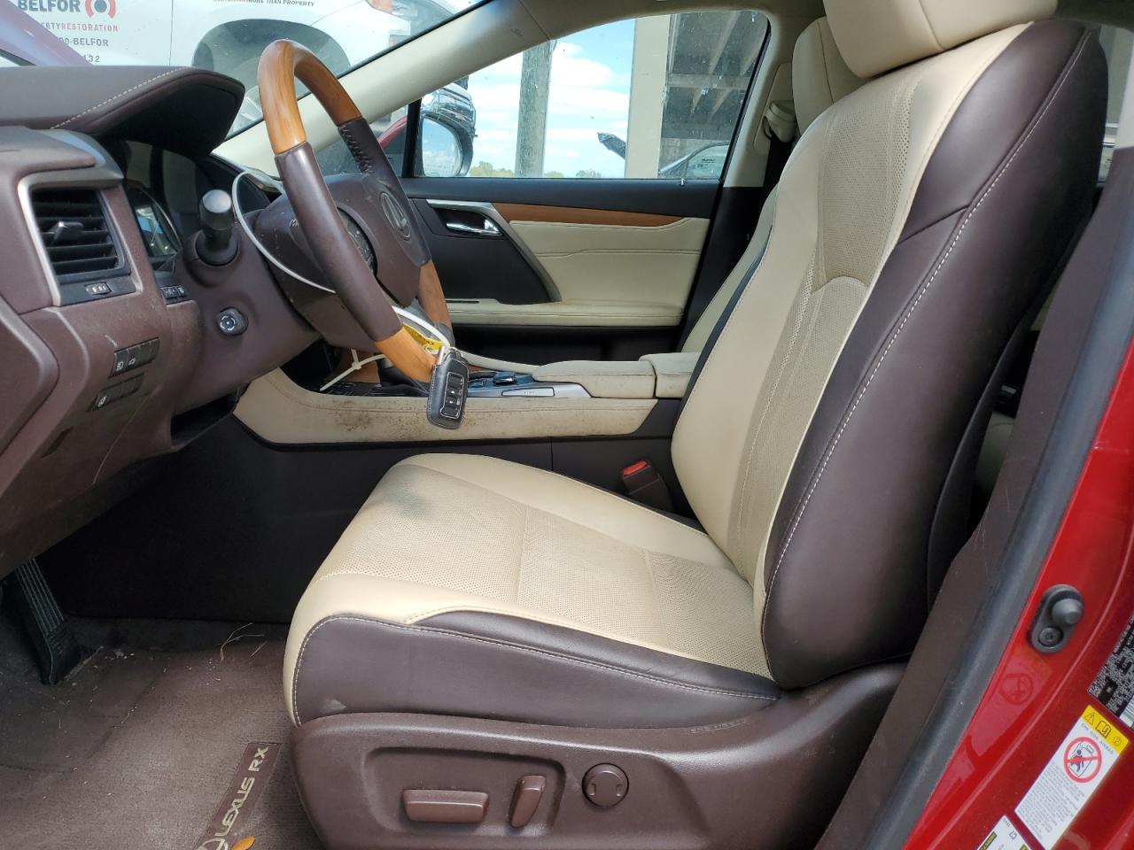 2018 Lexus RX VIN 2T2ZZMCA8JC094592 Copart auction photo, water/flood / minor dent/scratches damage thumbnail 7