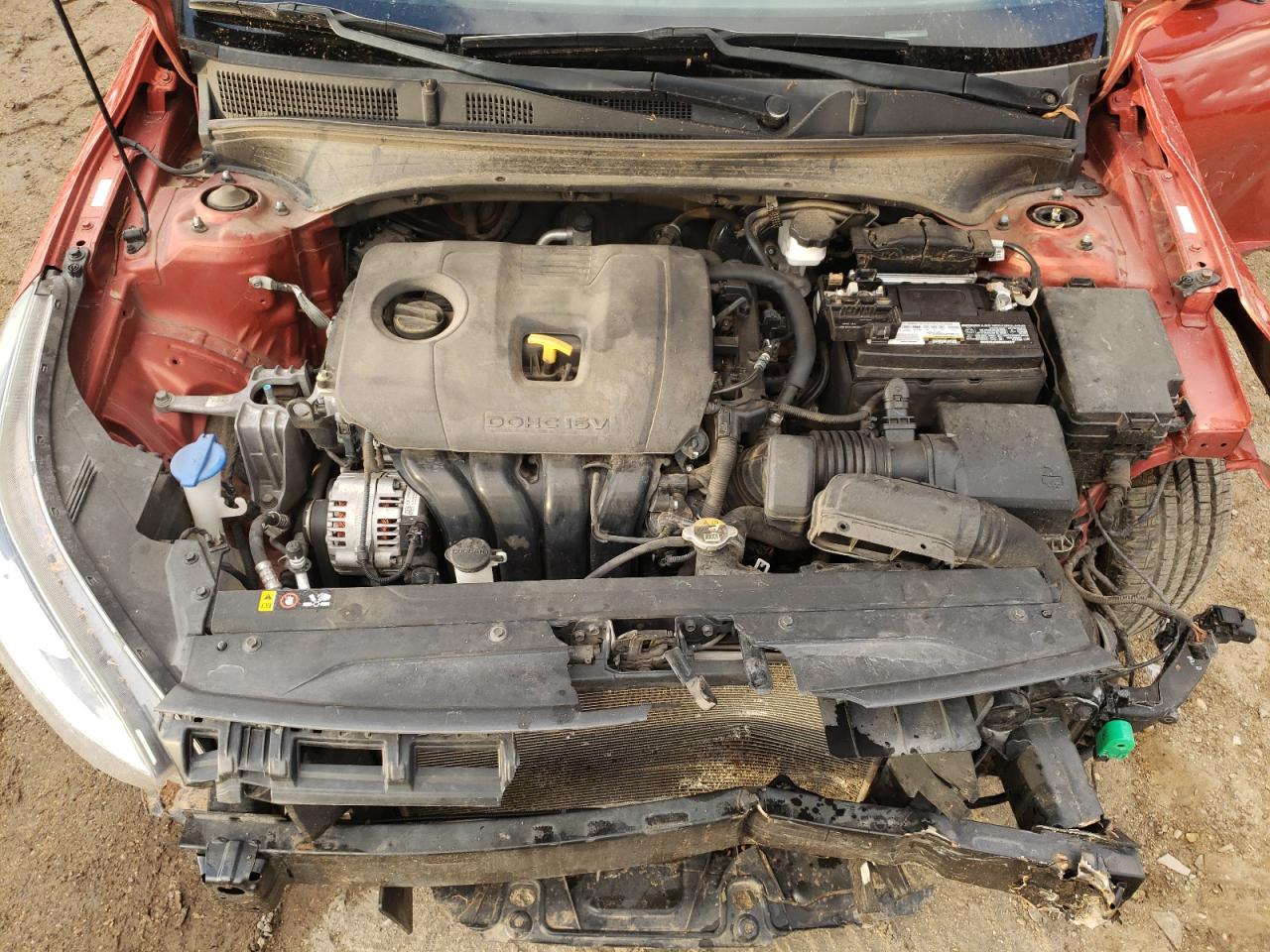 2019 KIA Forte VIN 3KPF54AD1KE068368 Copart auction photo, front end damage thumbnail 12