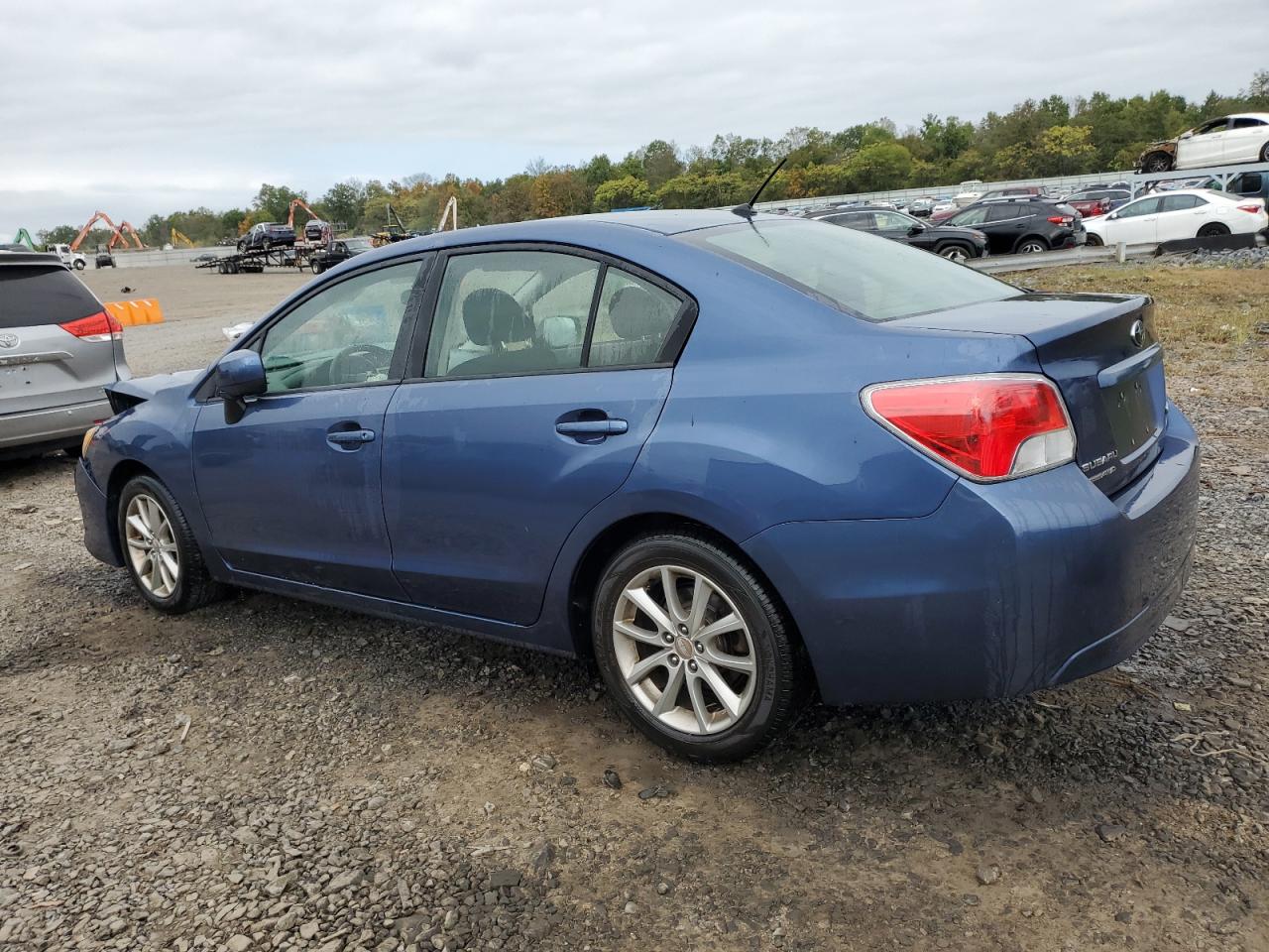 2012 Subaru Impreza VIN JF1GJAC68CH021188 Copart auction photo, front end damage thumbnail 2