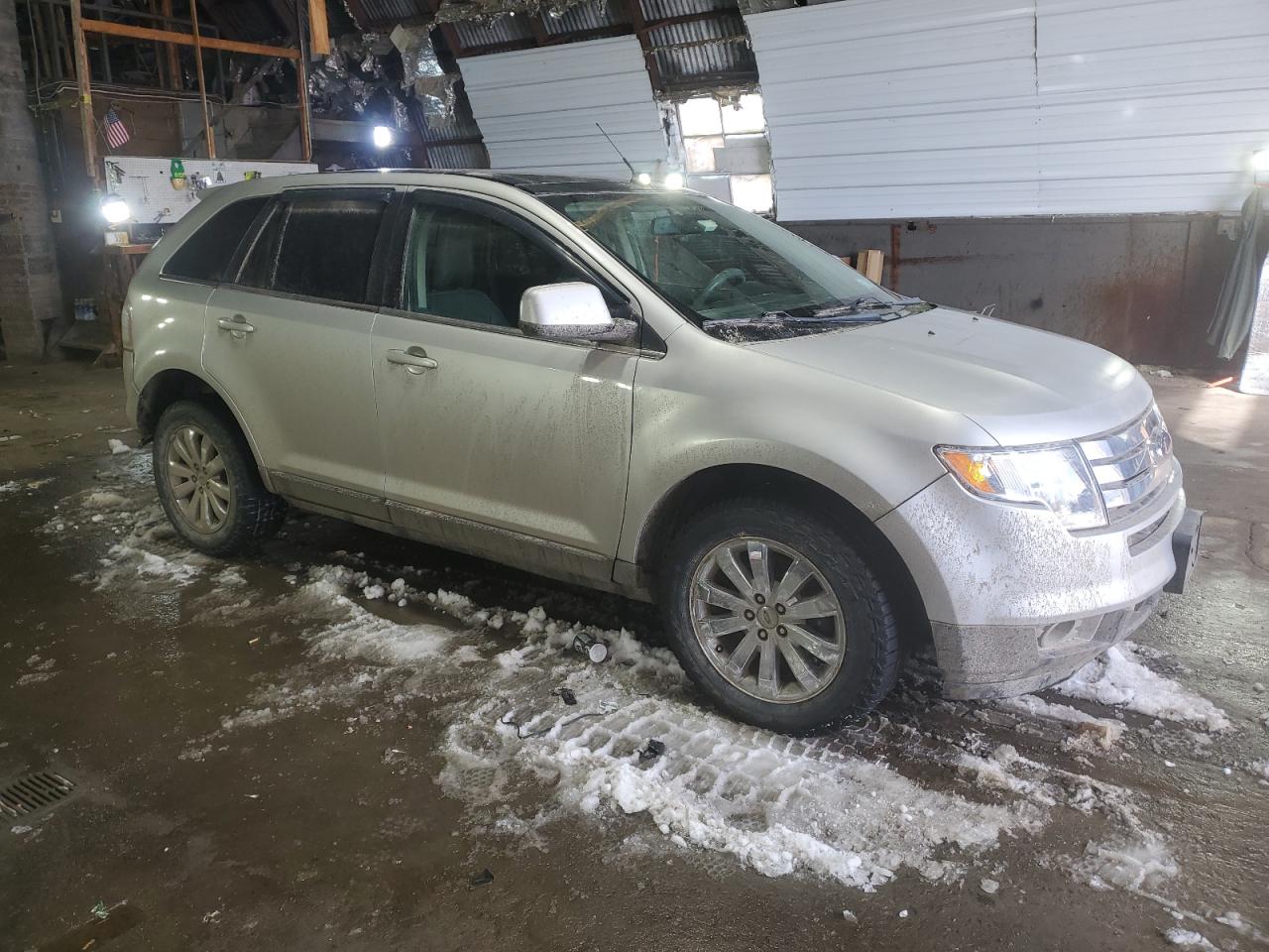 2009 Ford Edge VIN 2FMDK49C59BA46804 Copart auction photo, rear end / side damage thumbnail 4