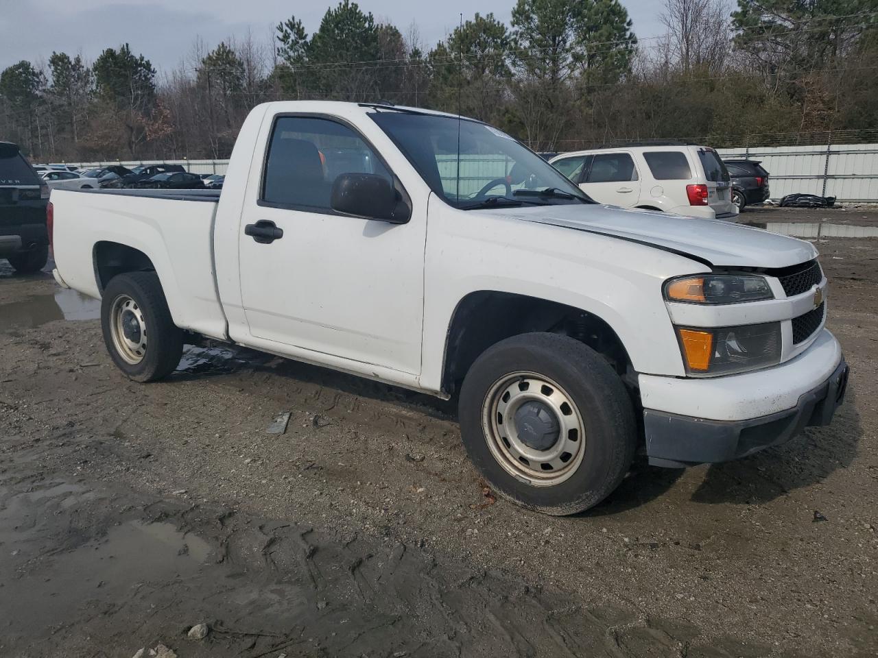 2012 Chevrolet Colorado VIN 1GCCSBFE6C8158368 Copart auction photo, side / front end damage thumbnail 4