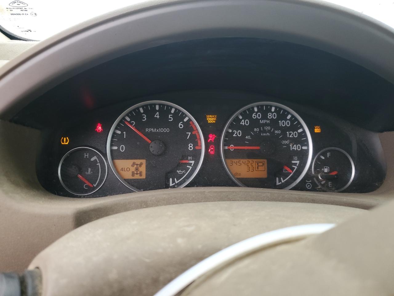 2005 Nissan Pathfinder VIN 5N1AR18W65C776336 Copart auction photo, all over damage thumbnail 9