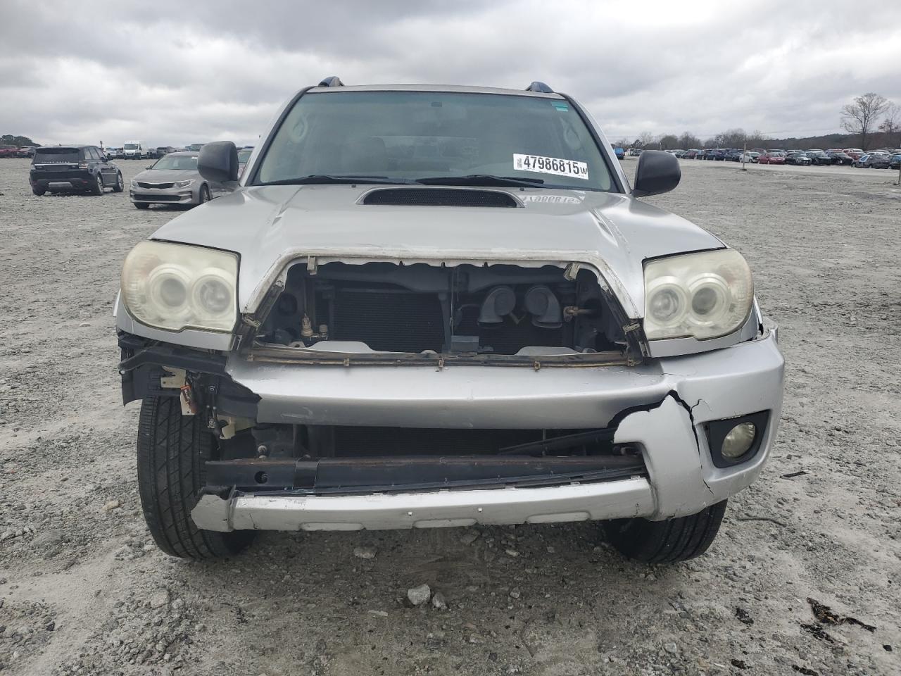 2007 Toyota 4Runner VIN JTEZU14R578075262 Copart auction photo, front end damage thumbnail 5