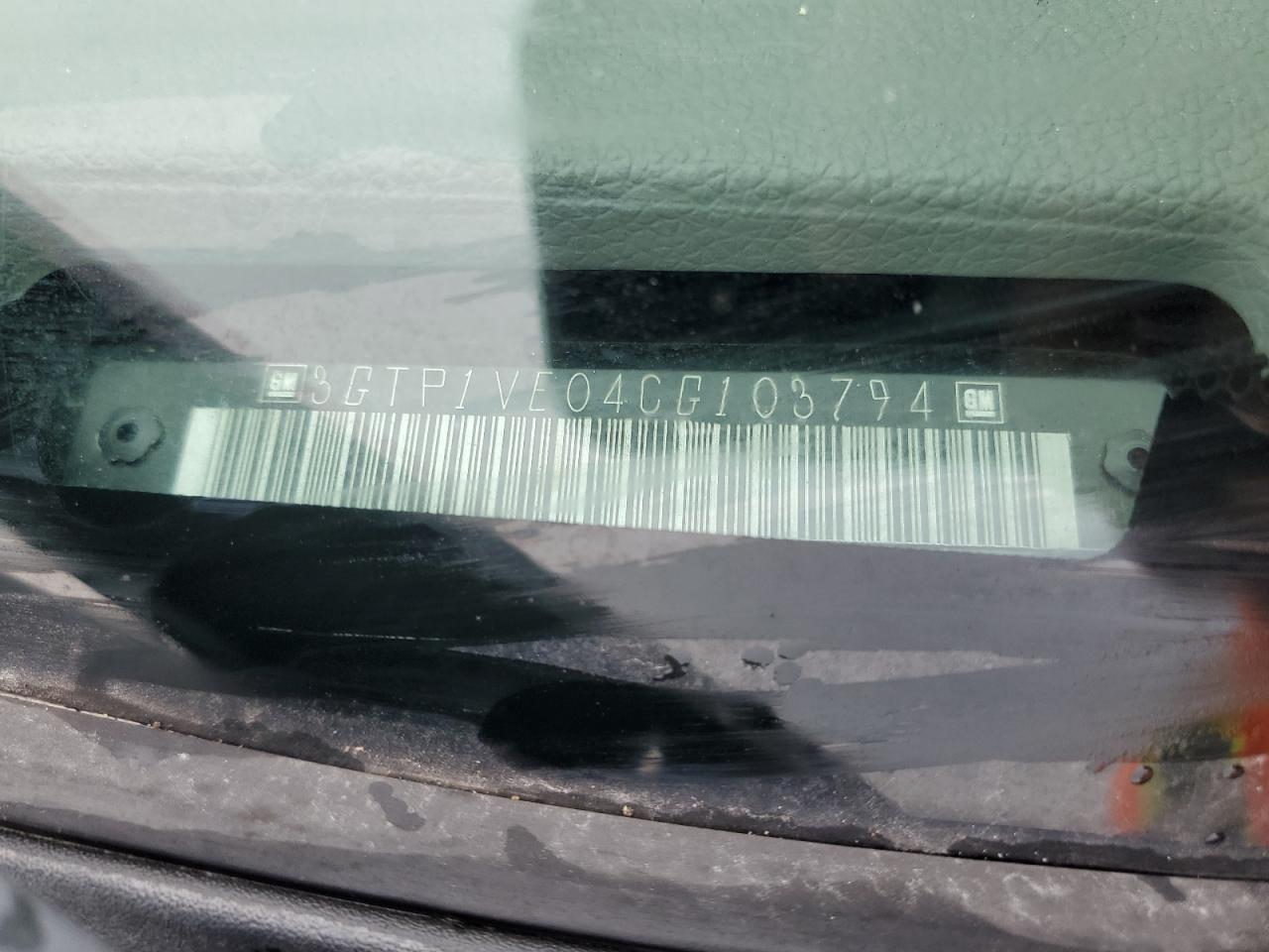 2012 GMC Sierra VIN 3GTP1VE04CG103794 Copart auction photo, side / minor dent/scratches damage thumbnail 12
