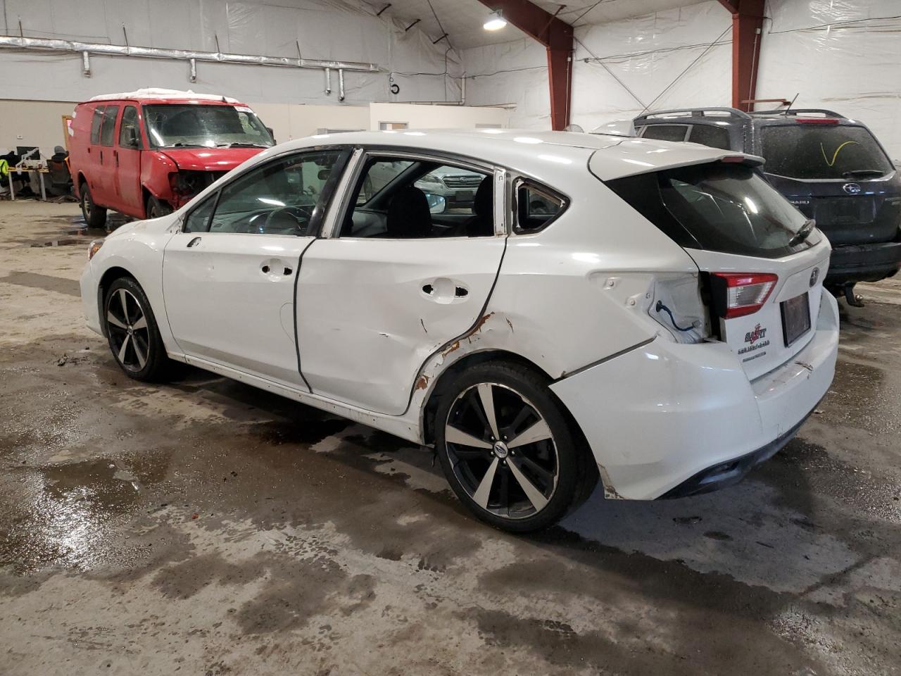 2017 Subaru Impreza VIN 4S3GTAM6XH3745827 Copart auction photo, side / stripped damage thumbnail 2