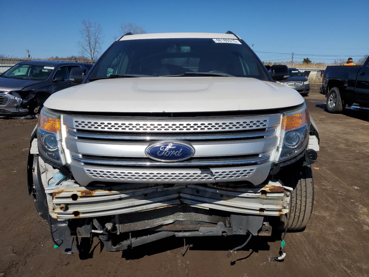 2013 Ford Explorer VIN 1FM5K7D82DGB82544 Copart auction photo, front end damage thumbnail 5