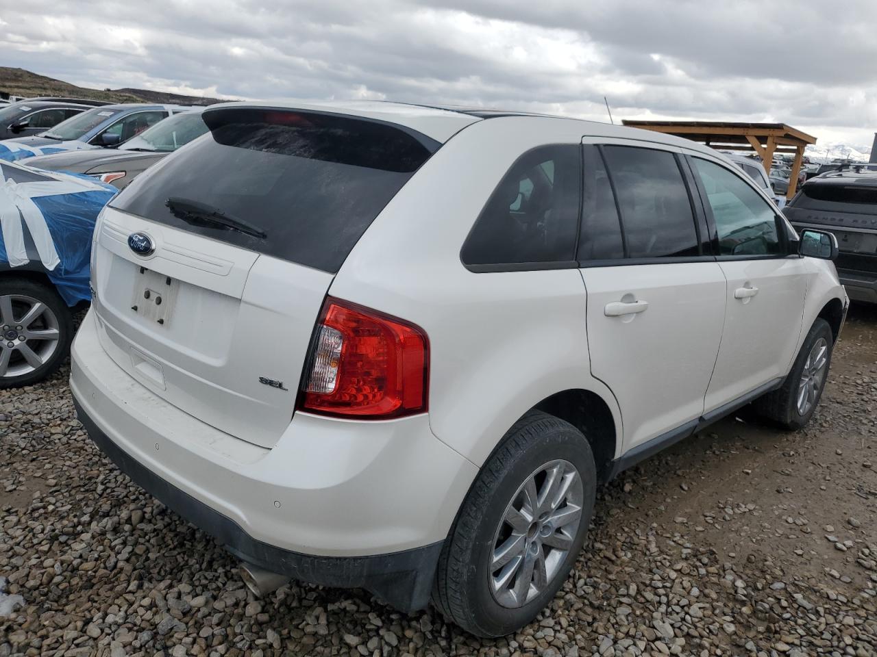 2014 Ford Edge VIN 2FMDK3JC8EBA62575 Copart auction photo, front end damage thumbnail 3