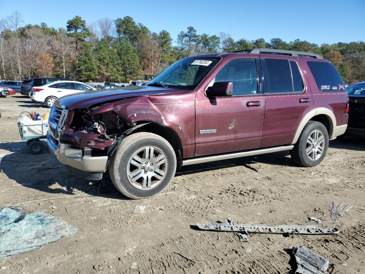 2008 Ford Explorer VIN 1FMEU74E18UA42475