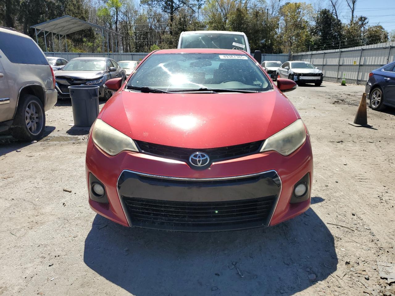 2014 Toyota Corolla VIN 2T1BURHE3EC032763 Copart auction photo, mechanical damage thumbnail 5