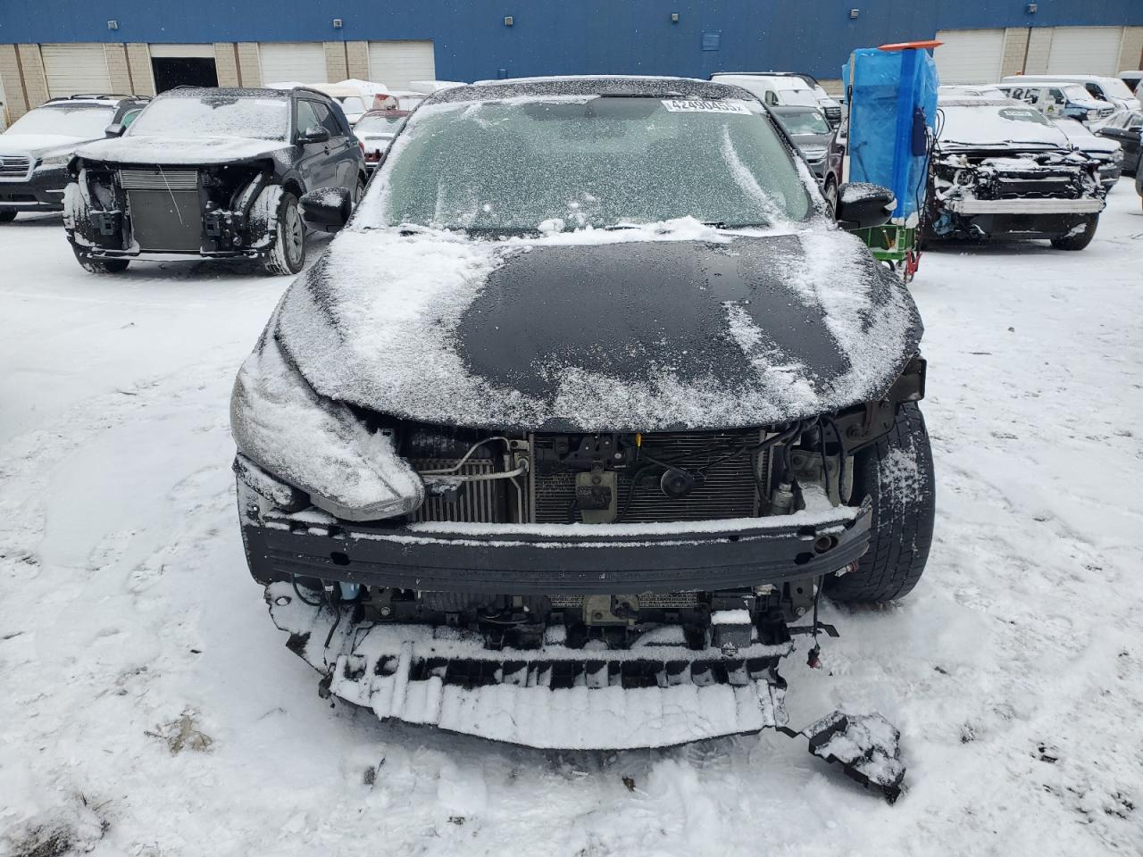 2019 Nissan Sentra VIN 3N1CB7AP8KY398159 Copart auction photo, front end damage thumbnail 5