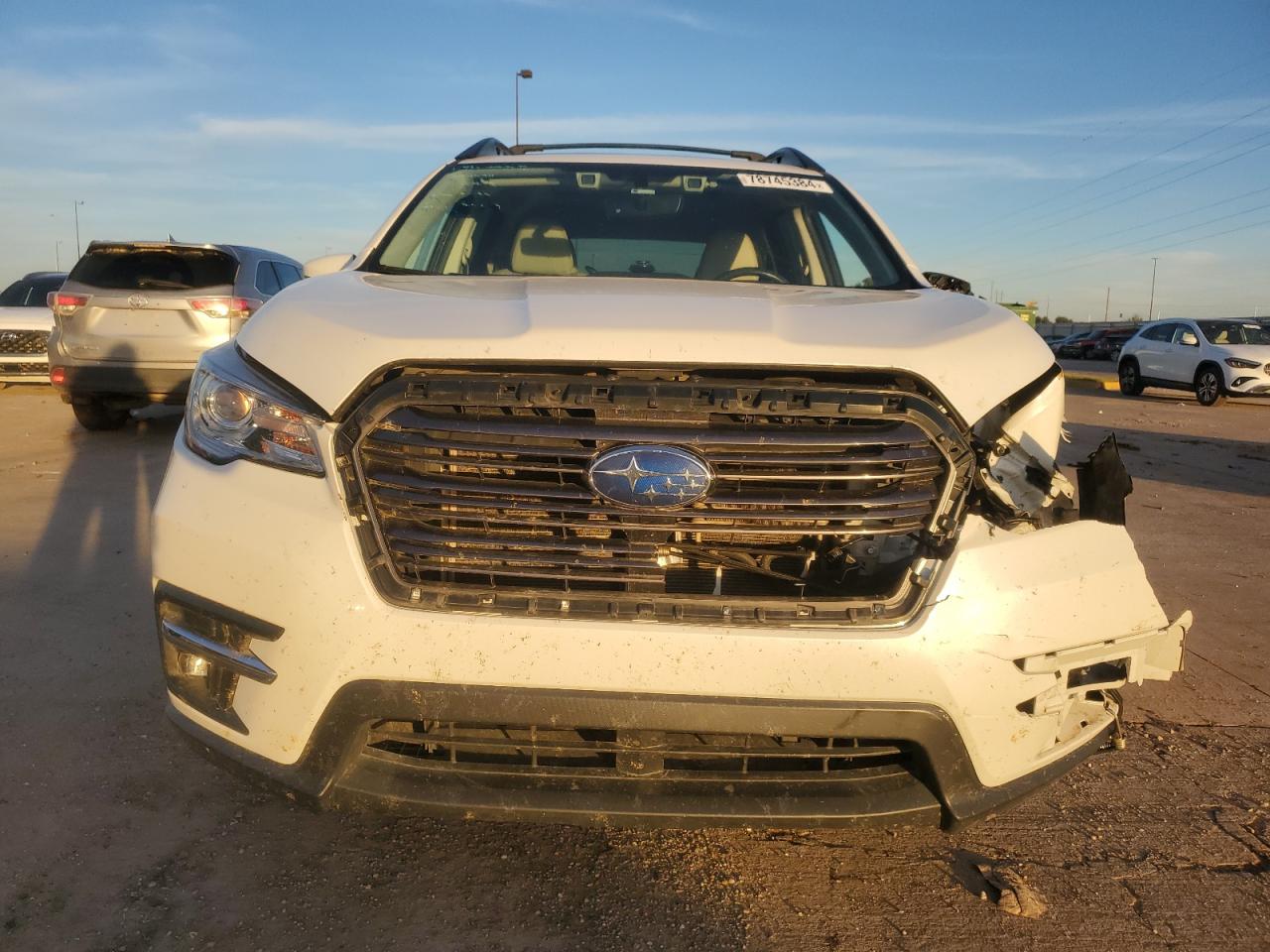 2020 Subaru Ascent VIN 4S4WMAPD8L3459112 Copart auction photo, front end / minor dent/scratches damage thumbnail 5