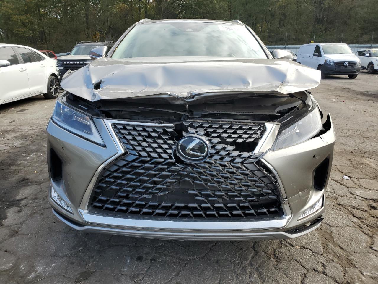 2022 Lexus RX VIN 2T2HZMAA4NC246226 Copart auction photo, front end damage thumbnail 5