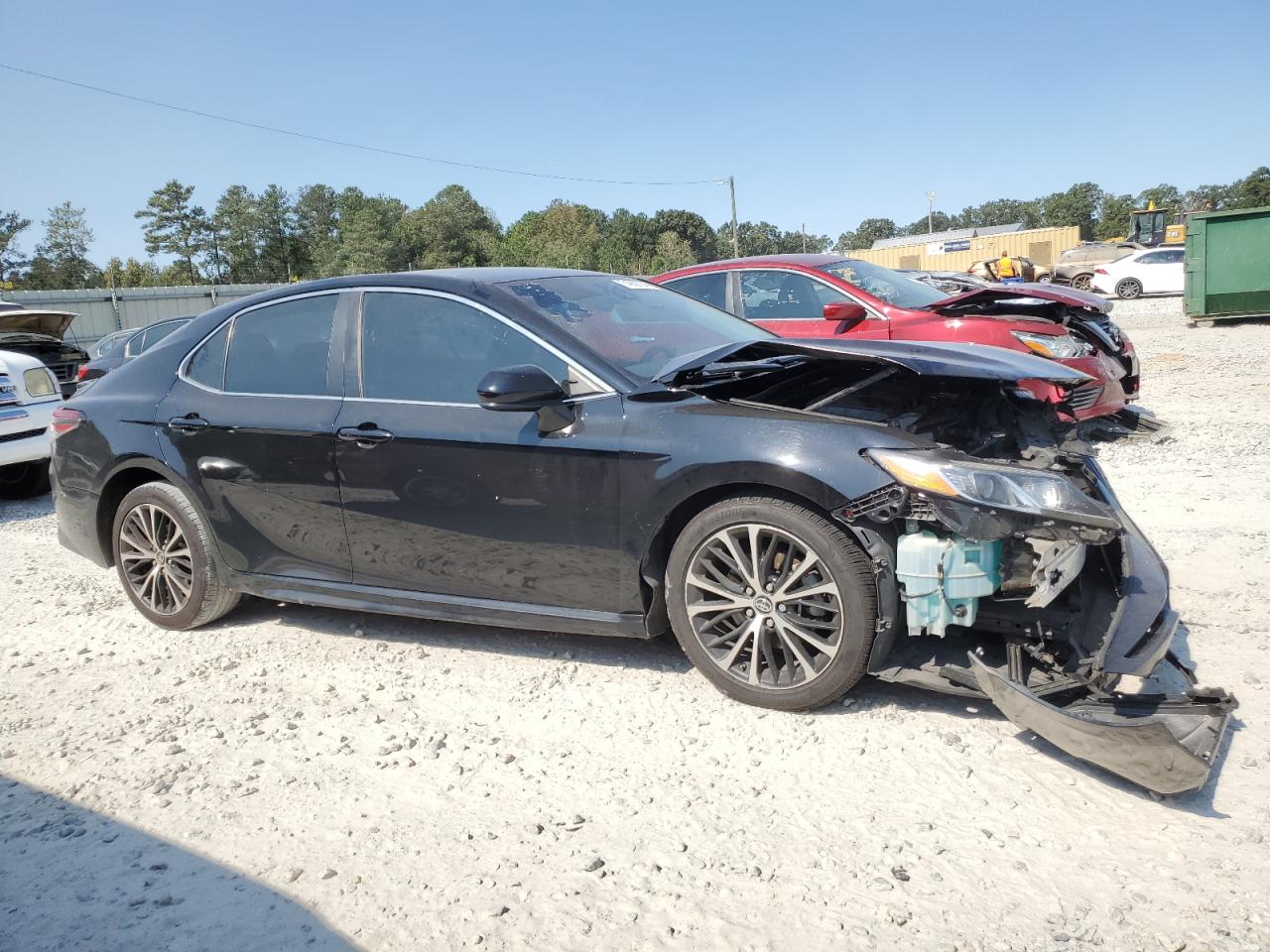 2019 Toyota Camry VIN 4T1B11HK9KU687469 Copart auction photo, front end / rear end damage thumbnail 4