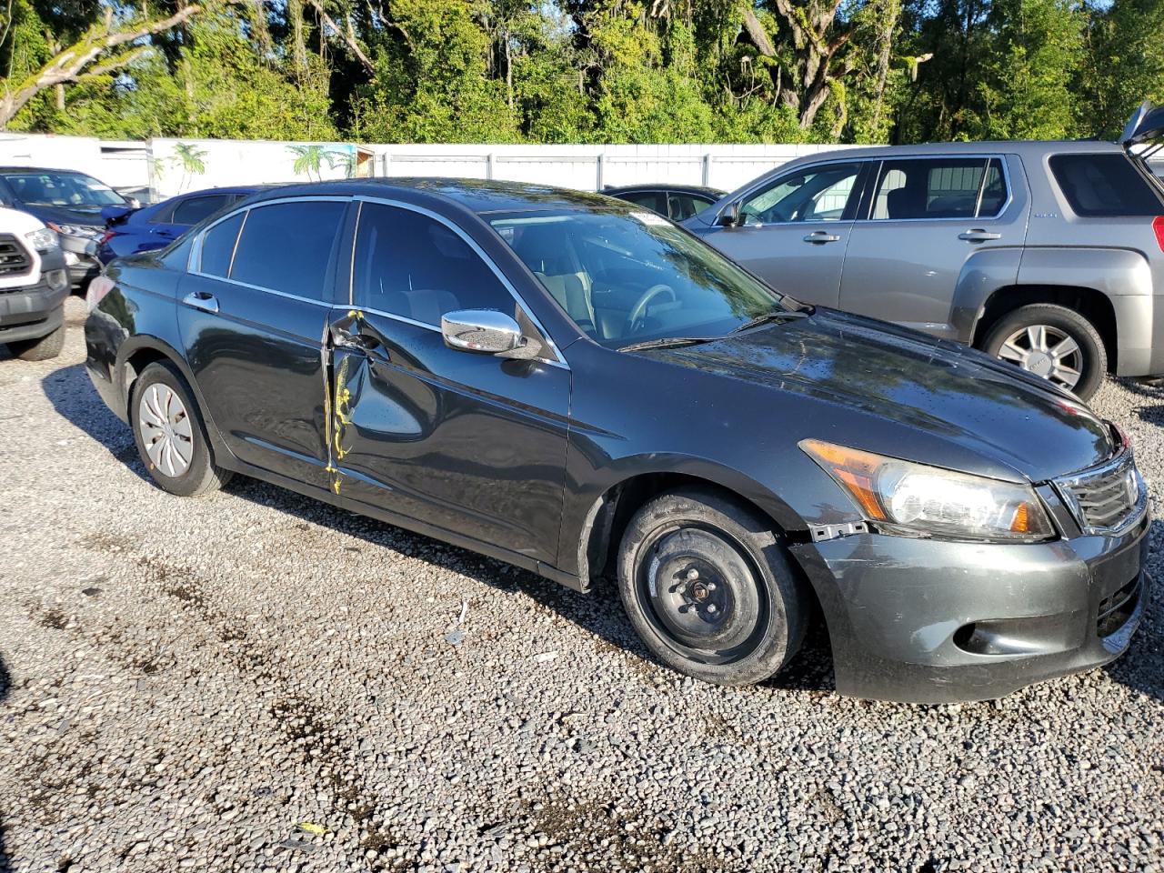 2010 Honda Accord VIN 1HGCP2F34AA118846 Copart auction photo, front end / side damage thumbnail 4