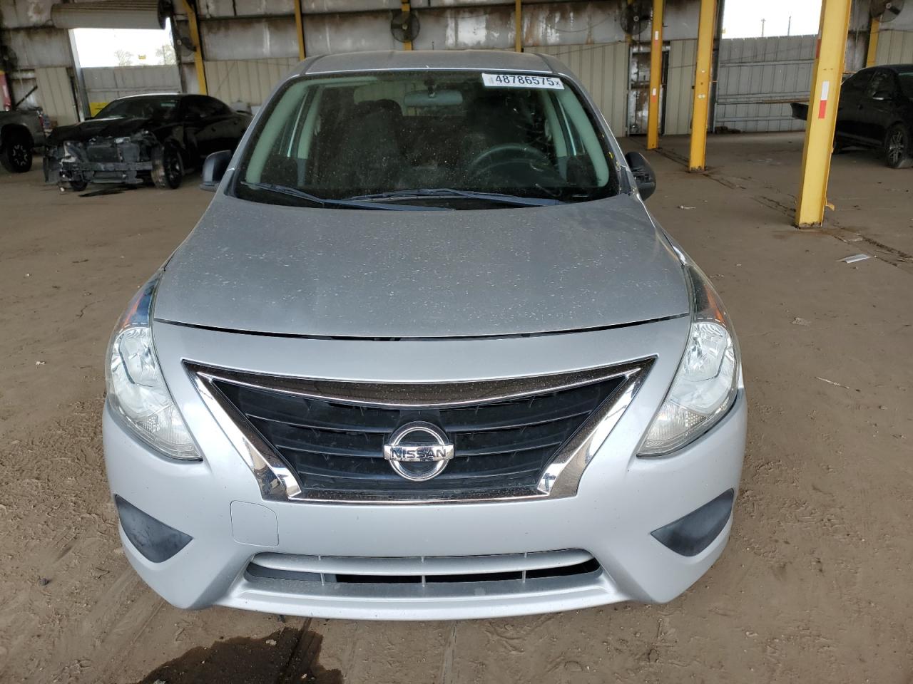 2015 Nissan Versa VIN 3N1CN7AP0FL955883 Copart auction photo, front end / side damage thumbnail 5