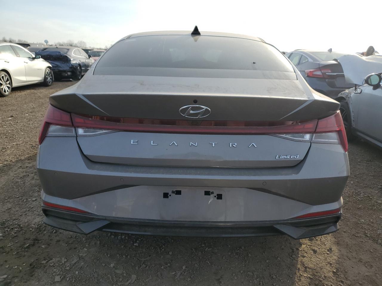 2022 Hyundai Elantra VIN KMHLP4AG0NU366919 Copart auction photo, front end damage thumbnail 6