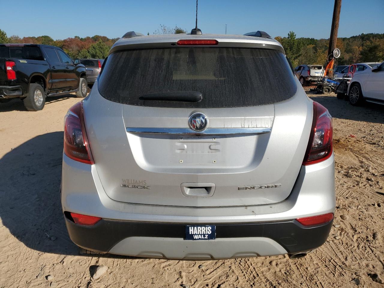 2018 Buick Encore VIN KL4CJASB3JB722173 Copart auction photo, rear end / front end damage thumbnail 6