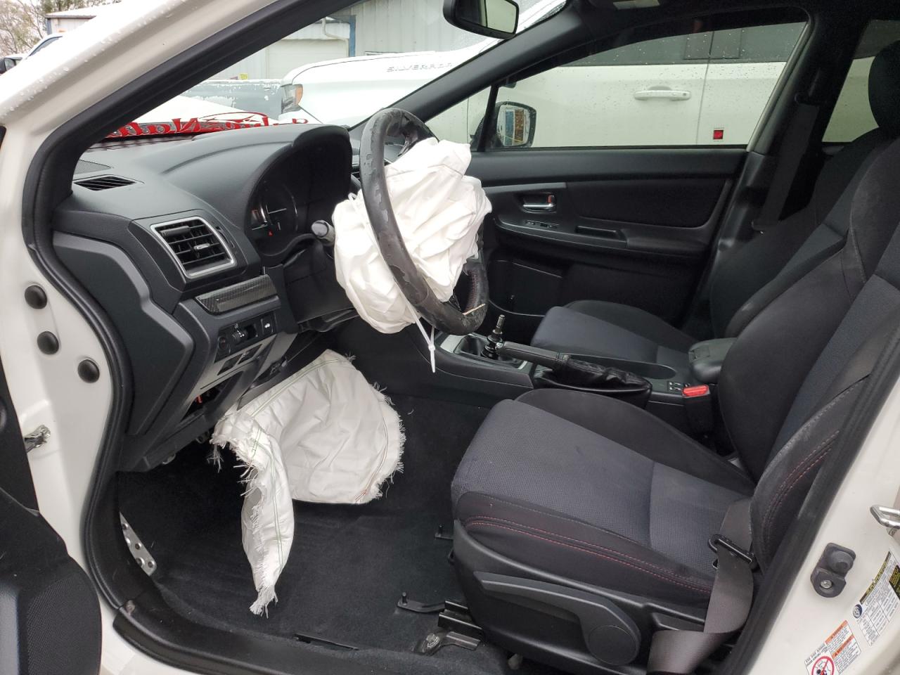 2016 Subaru WRX VIN JF1VA1E60G9828843 Copart auction photo, front end damage thumbnail 7