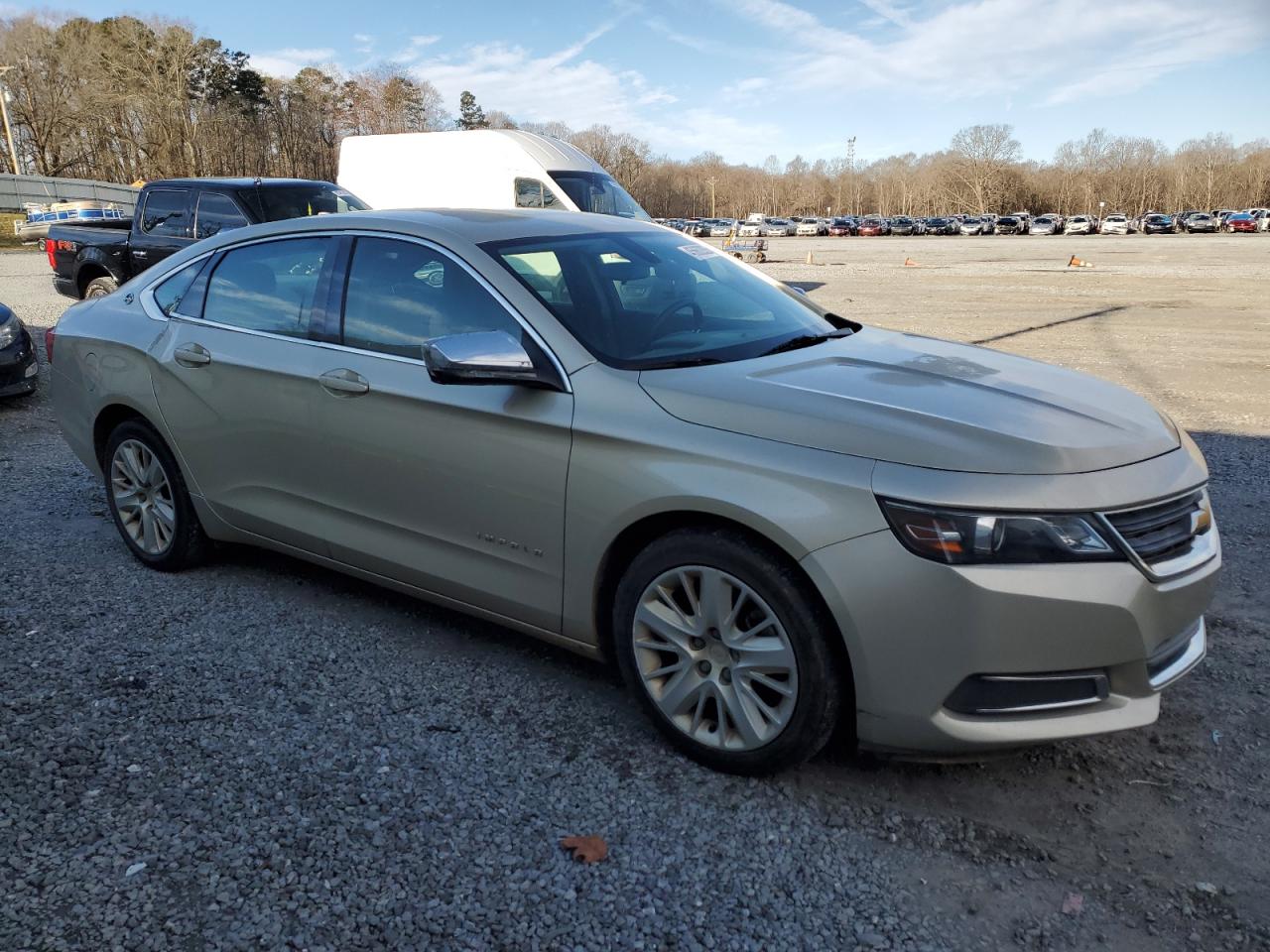 2014 Chevrolet Impala VIN 2G11Y5SLXE9151385 Copart auction photo, side damage thumbnail 4