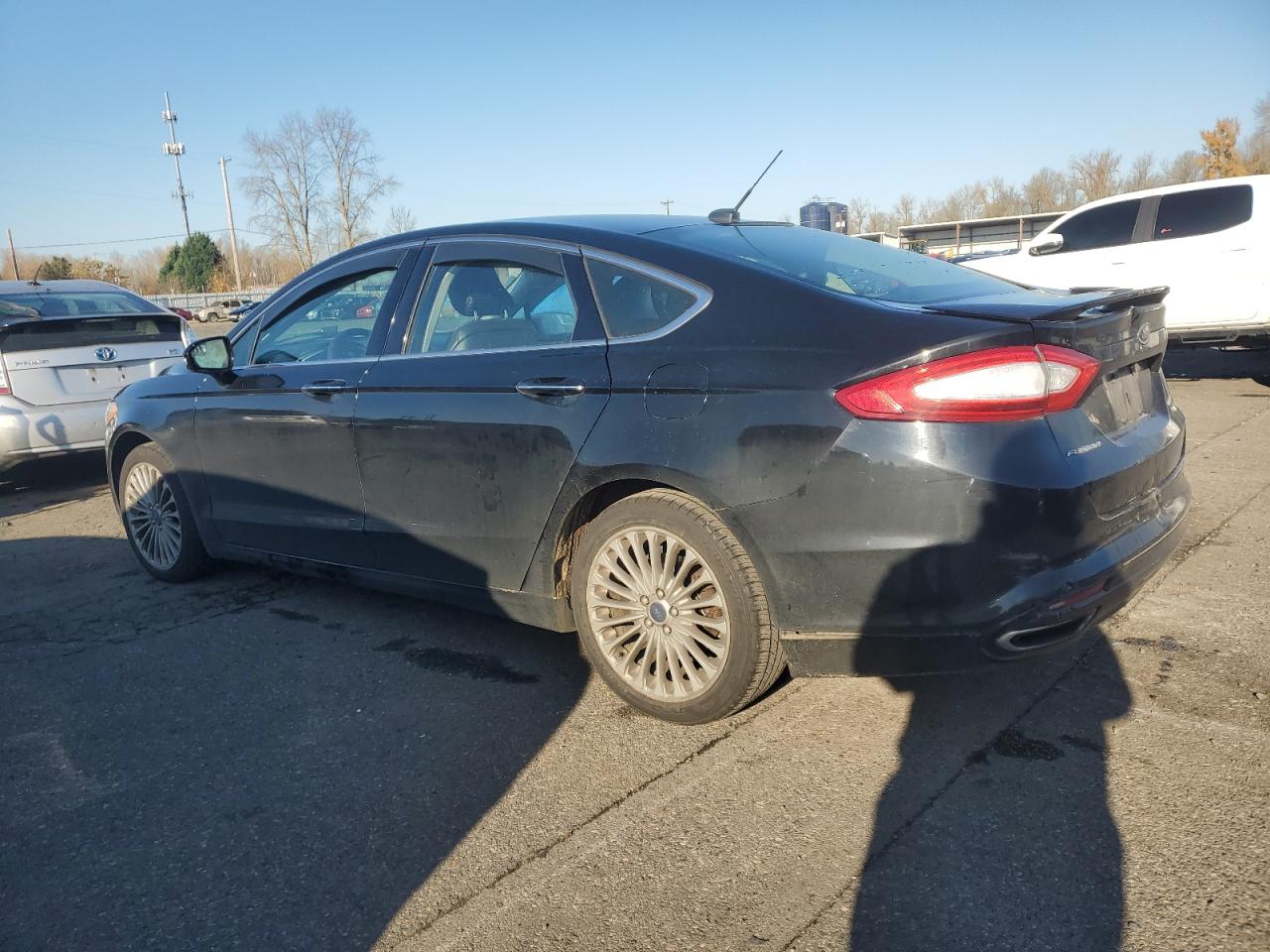 2016 Ford Fusion VIN 3FA6P0K90GR179450 Copart auction photo, rear end damage thumbnail 2