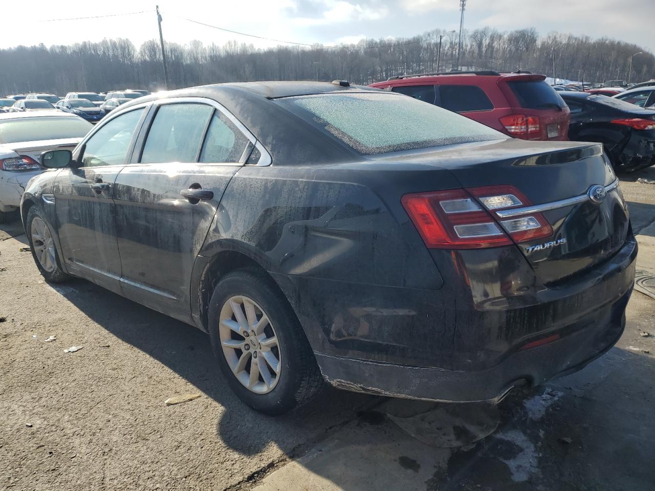 2014 Ford Taurus VIN 1FAHP2D84EG166746 Copart auction photo, front end / rear end damage thumbnail 2