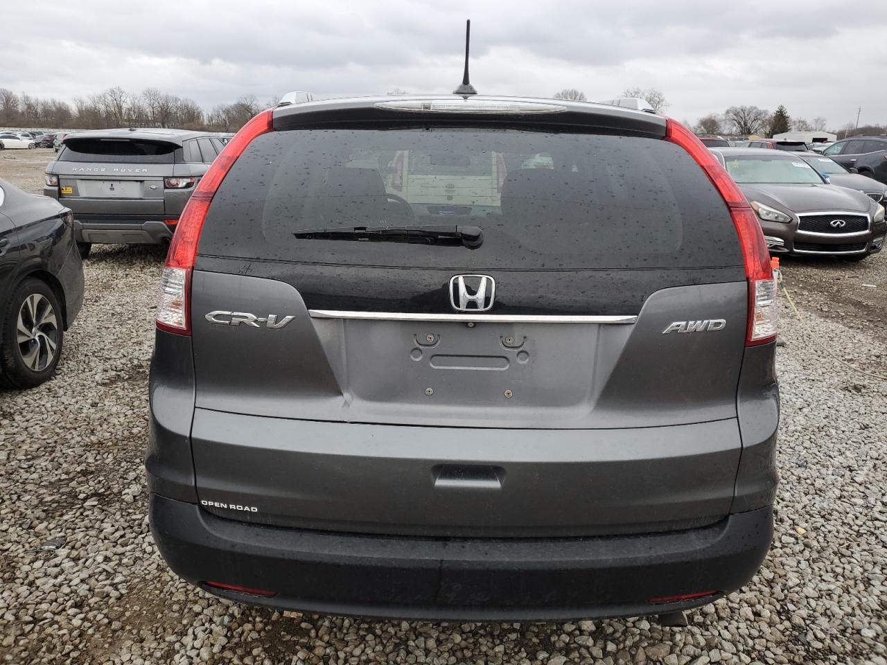 2014 Honda CR-V VIN 2HKRM4H70EH614769 Copart auction photo, front end damage thumbnail 6