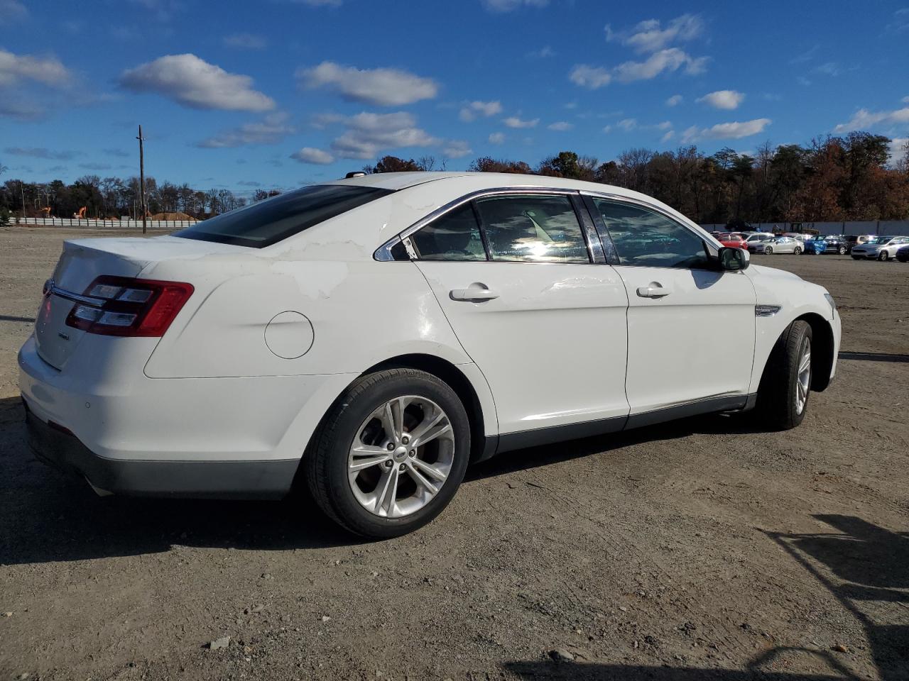 2013 Ford Taurus VIN 1FAHP2E89DG156498 Copart auction photo, undercarriage / rear end damage thumbnail 3