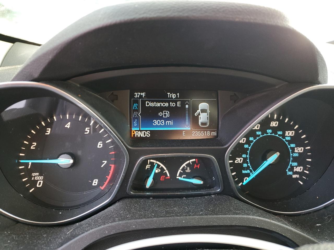 2016 Ford Escape VIN 1FMCU0GX5GUC82610 Copart auction photo, front end damage thumbnail 9