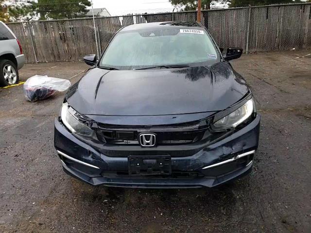 2019 Honda Civic VIN 2HGFC2F63KH572494 Copart auction photo, rear end / front end damage thumbnail 10