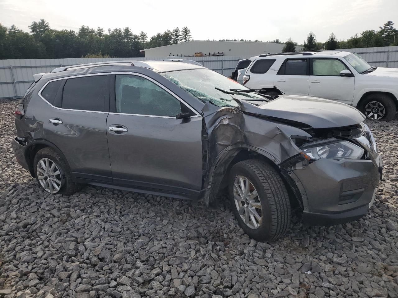 2019 Nissan Rogue VIN KNMAT2MV8KP524942 Copart auction photo, all over / rear end damage thumbnail 4