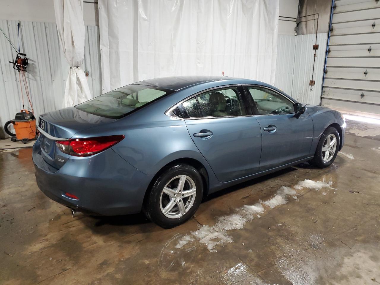 2016 Mazda 6 VIN JM1GJ1V57G1421742 Copart auction photo, rear end / side damage thumbnail 3