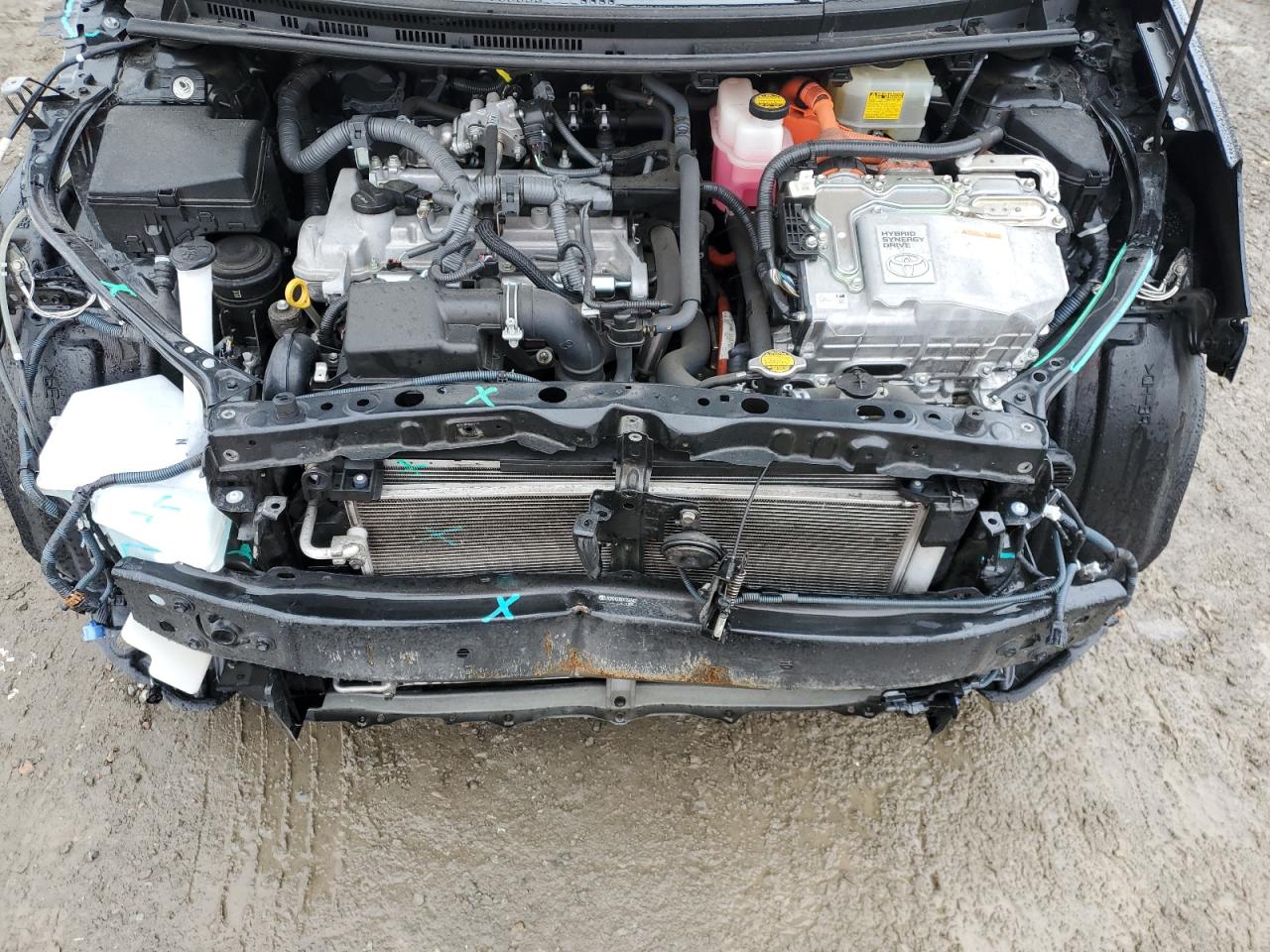 2013 Toyota Prius VIN JTDKDTB30D1556542 Copart auction photo, front end damage thumbnail 11