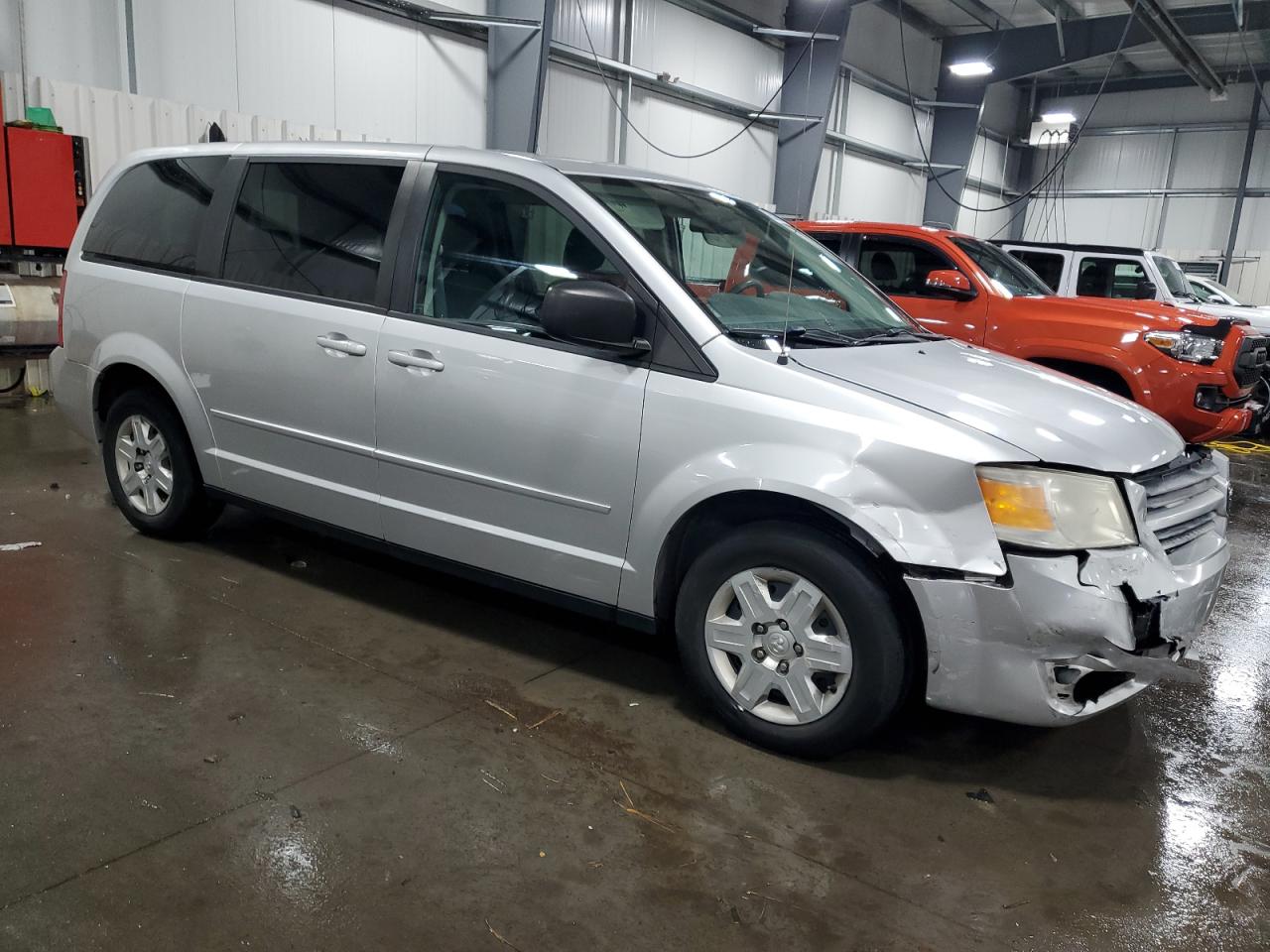 2010 Dodge Caravan VIN 2D4RN4DE1AR111253 Copart auction photo, front end damage thumbnail 4