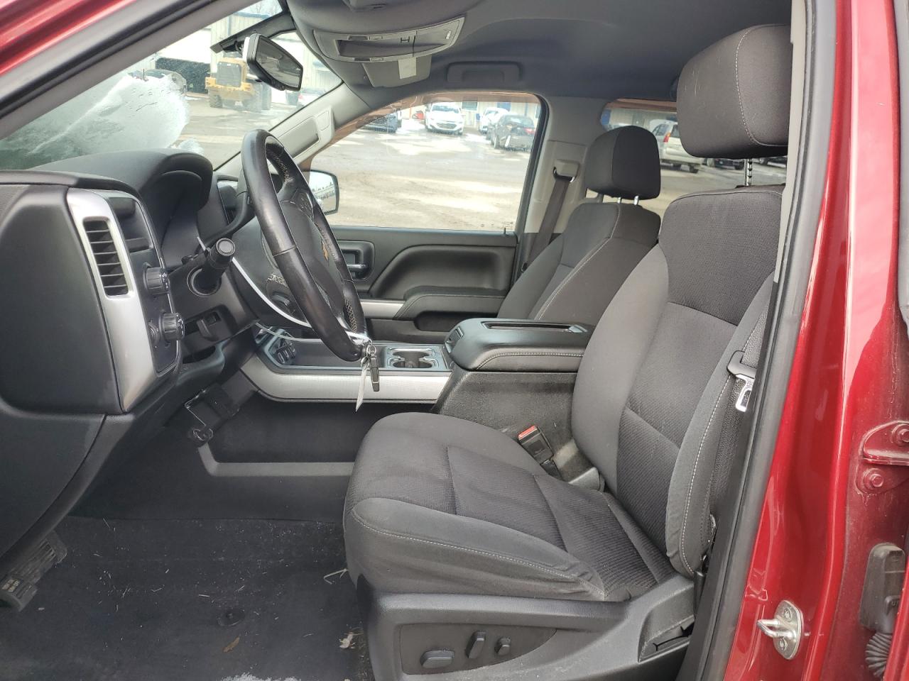 2018 Chevrolet Silverado VIN 3GCUKREC1JG521244 Copart auction photo, undercarriage / front end damage thumbnail 7
