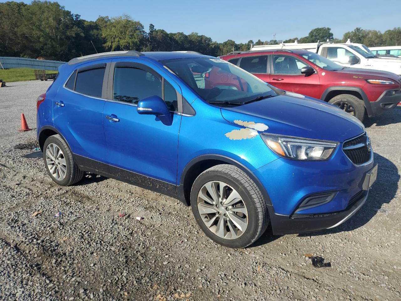 2017 Buick Encore VIN KL4CJESB3HB114042 Copart auction photo, water/flood damage thumbnail 4