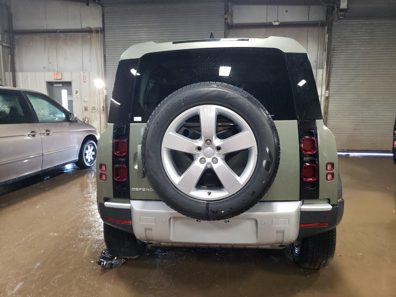 2025 Land Rover Defender VIN SALEJ7EXXS2363343 Copart auction photo, front end damage thumbnail 6