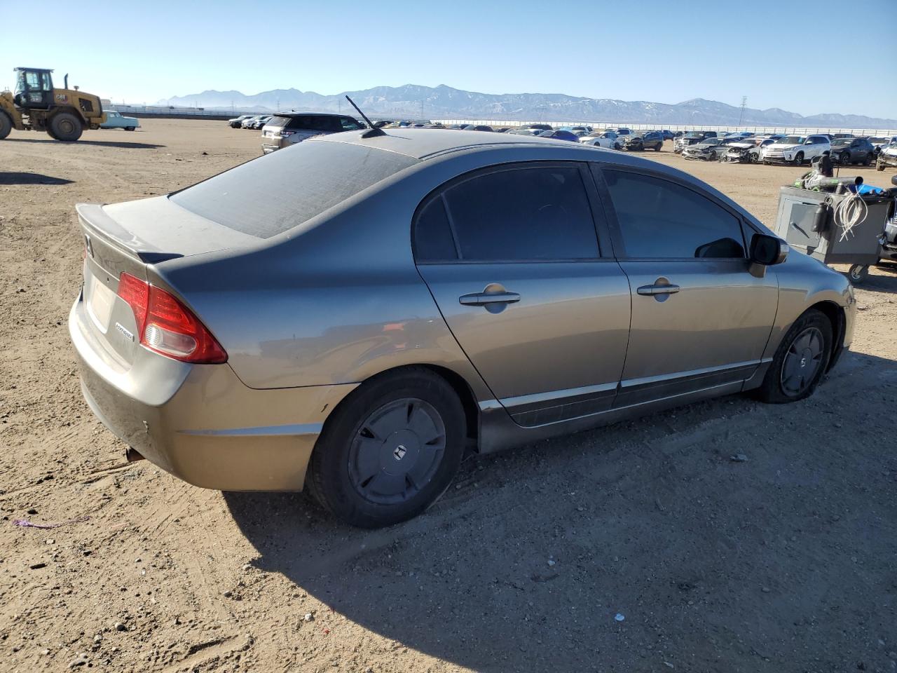 2007 Honda Civic VIN JHMFA36227S011838 Copart auction photo, side / front end damage thumbnail 3