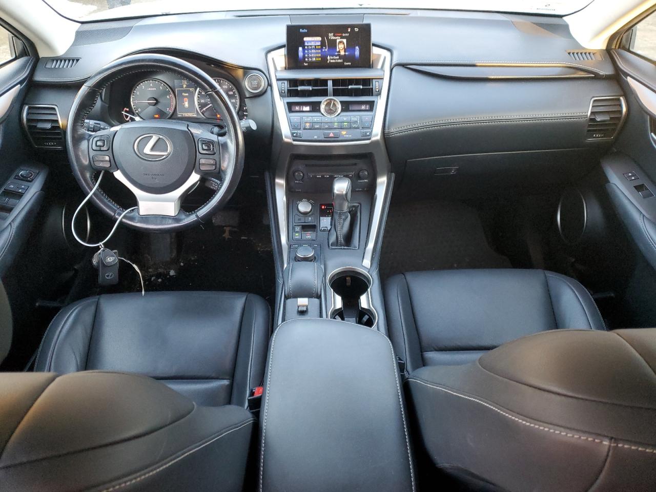 2015 Lexus NX VIN JTJBARBZ0F2030650 Copart auction photo, front end damage thumbnail 8