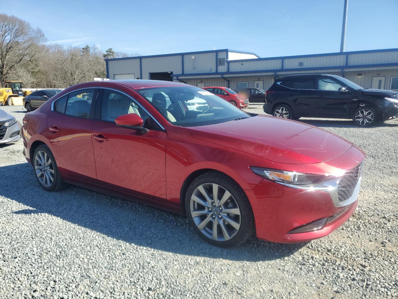 2021 Mazda 3 VIN 3MZBPACL9MM254953 Copart auction photo, rear end damage thumbnail 4