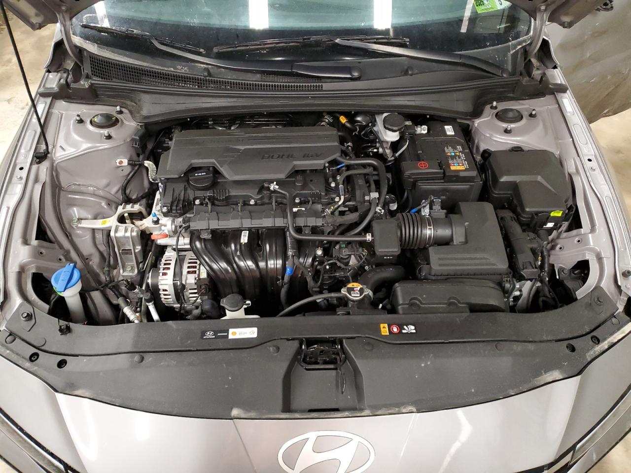 2024 Hyundai Elantra VIN KMHLS4DG3RU760219 Copart auction photo, side damage thumbnail 11