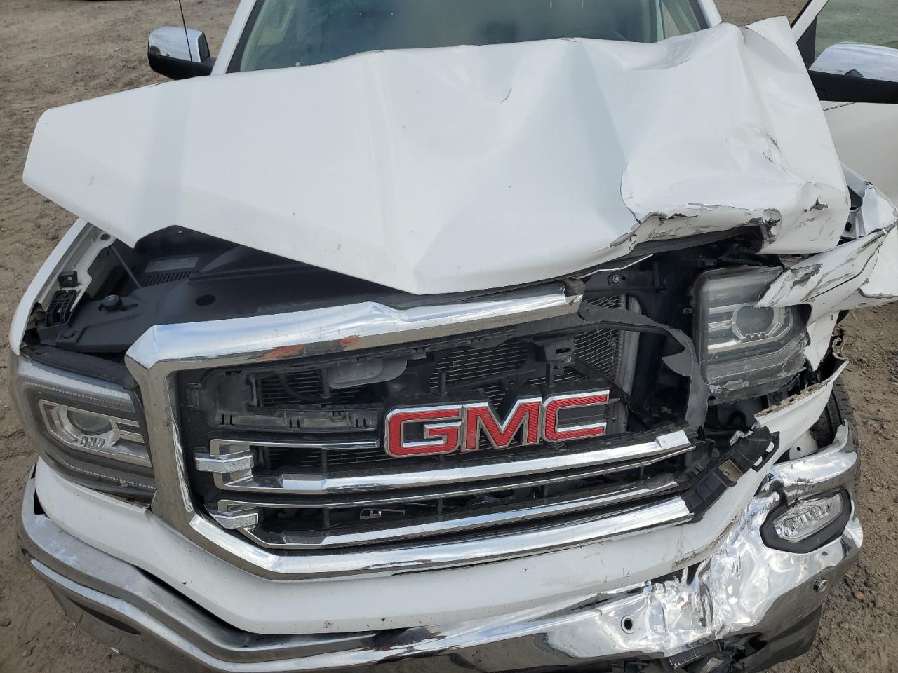 2016 GMC Sierra VIN 3GTU2NEC6GG213035 Copart auction photo, front end / mechanical damage thumbnail 13