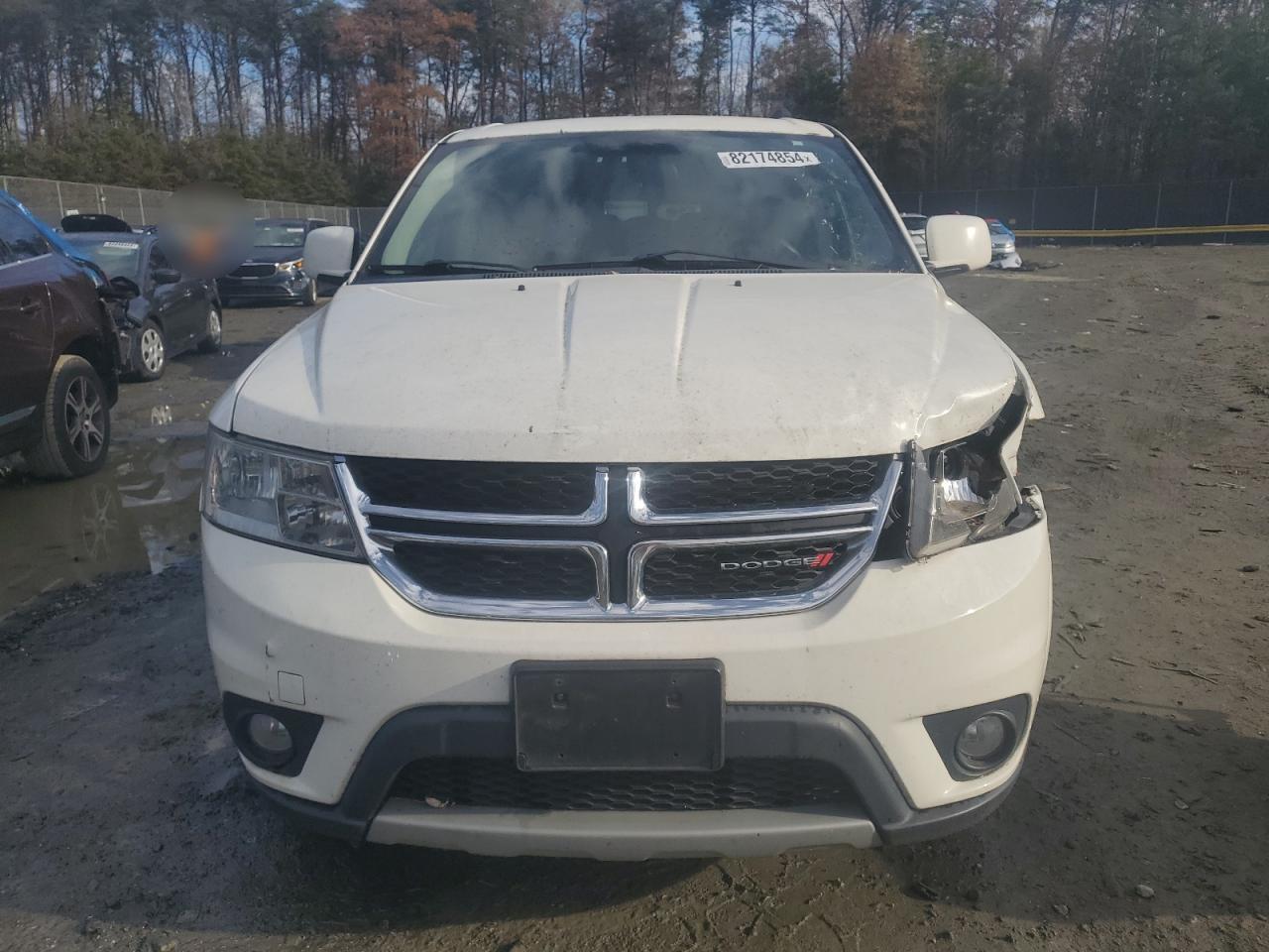2015 Dodge Journey VIN 3C4PDCBG8FT742611 Copart auction photo, front end / mechanical damage thumbnail 6